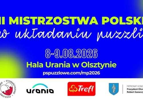 Olsztyn stolicą puzzli! Nadchodzą II Mistrzostwa Polski w układaniu puzzli na czas