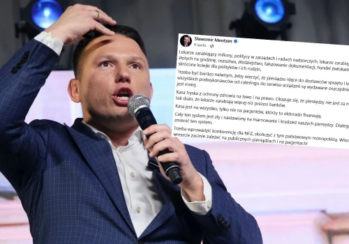 Mentzen po ostatnich aferach w opiece zdrowotnej grzmi, że NFZ powinien mieć konkurencję