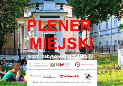 Plener malarski przy Kaplicy Ogińskich. Galeria Kultura zaprasza na bezpłatne warsztaty