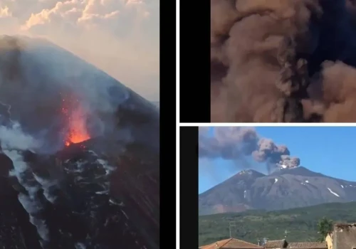 Etna znów aktywna. W Katanii zamknięto lotnisko