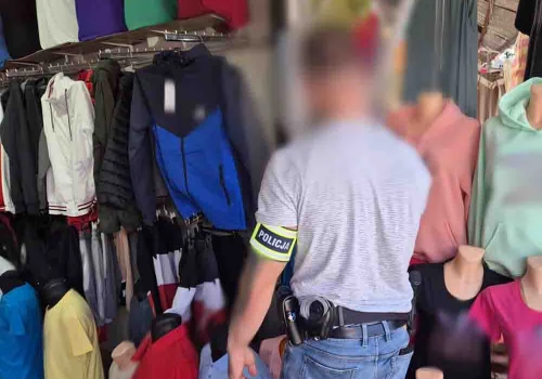 Podróbki warte ponad pół miliona na bazarze w Łęknicy