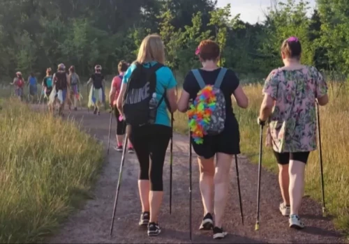 Jubileuszowy Rajd Nordic Walking nad Sosiną