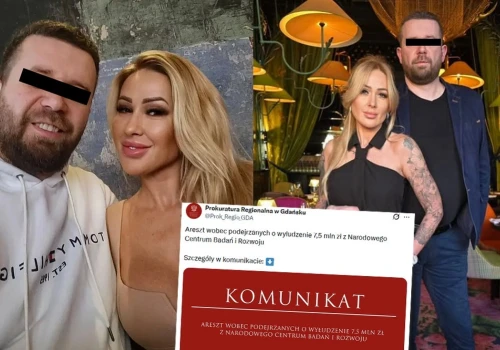 Mąż Sylwii Peretti wśród zatrzymanych za wyłudzenia i przekręty na oczyszczaniu Bałtyku