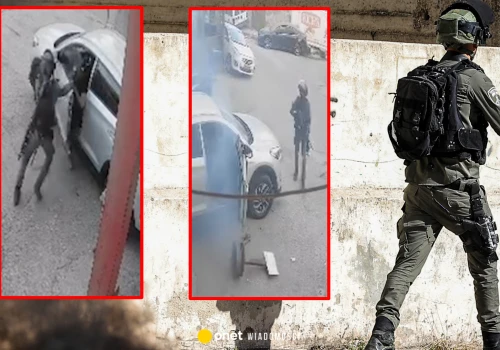 Izraelski policjant wrzucił granat hukowy do auta z ludźmi. Trwa dochodzenie