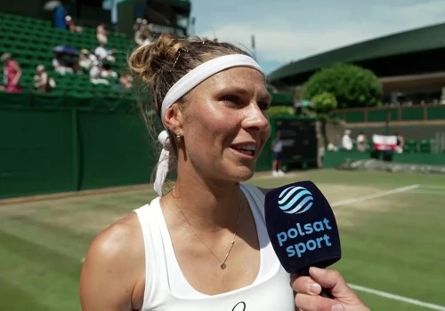 Polka awansowała do ćwierćfinału Wimbledonu. Tak to skomentowała