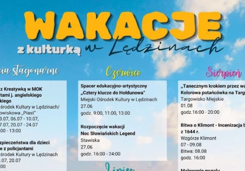 Lato w mieście nie musi być nudne - wakacje 2026