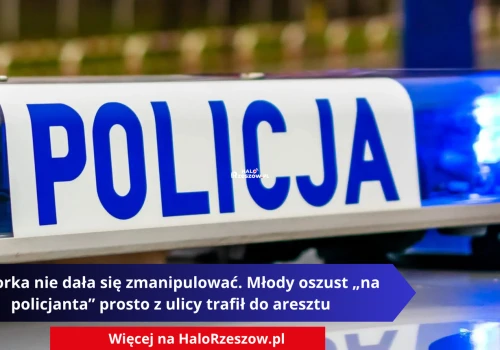 Seniorka nie dała się zmanipulować. Młody oszust „na policjanta” prosto z ulicy trafił do aresztu