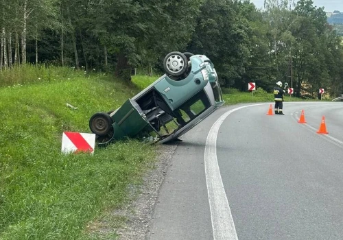 Seria dachowań na Podkarpaciu. Trzy poważne wypadki, są ranni