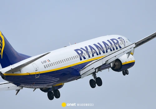 Rój komarów opanował samolot Ryanaira. Pasażerowie zostali ewakuowani