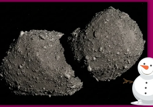 Asteroida wygląda jak bałwan. Sonda przeleciała o włos