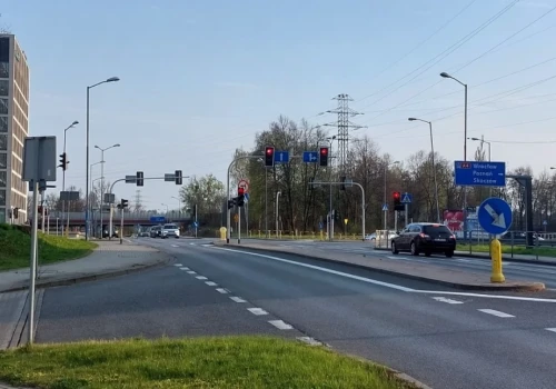 Dzień dobry Katowice. Urudnienia przy autostradzie A4 z powodu budowy drogi rowerowej