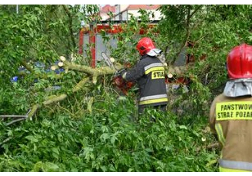 Potężna burza nad Małopolską. Wiele interwencji straży