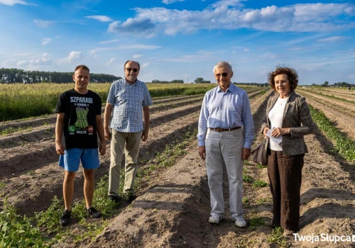 Szparagi to jego pasja od dziewięciu lat. Gospodarstwo stworzył od podstaw.