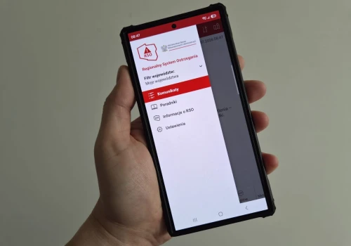 Alerty prosto na telefon. Rządowa aplikacja RSO ostrzegła Polaków już blisko 7 tys. razy