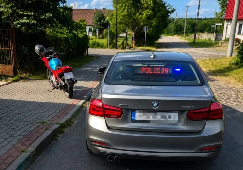 Jechał yamahą, ale udawał suzuki. Uzbierał podczas jednej kontroli worek zarzutów