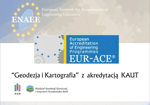 Geodezja i kartografia na AGH z europejskim certyfikatem jakości EUR-ACE Label