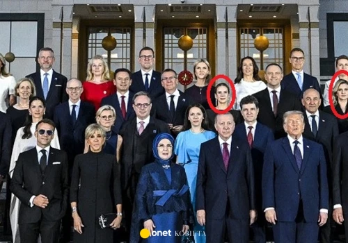 Ołena Zełenska w Ankarze. Pozowała do zdjęcia z Martą Nawrocką