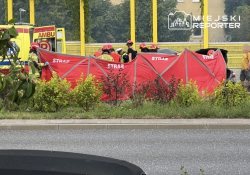 Dramatyczna akcja ratunkowa po zdarzeniu drogowym na Ursynowie