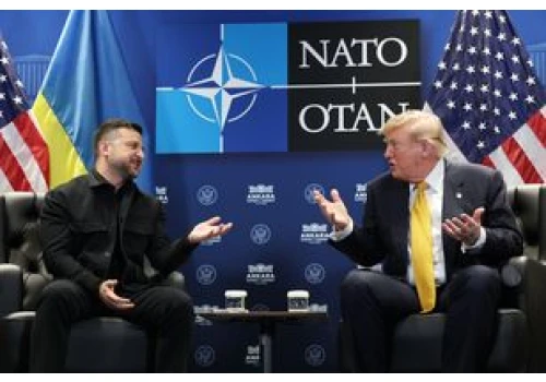 Trump spotkał się z Zełenskim. Wspomniał o Polsce i Nawrockim