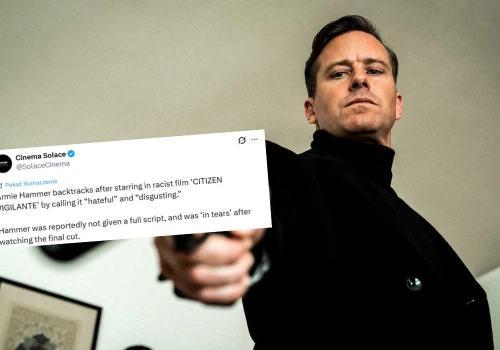 Gwiazda Citizen Vigilante dystansuje się od filmu i tłumaczy, że ma trudną sytuację zawodową