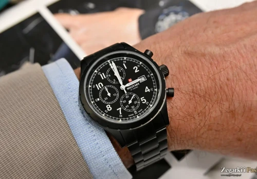 Swiss Military Field Chronograph Watch. Zegarek EDC w militarnym stylu