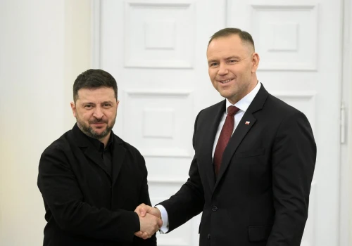 Nawrocki w Ankarze: 
