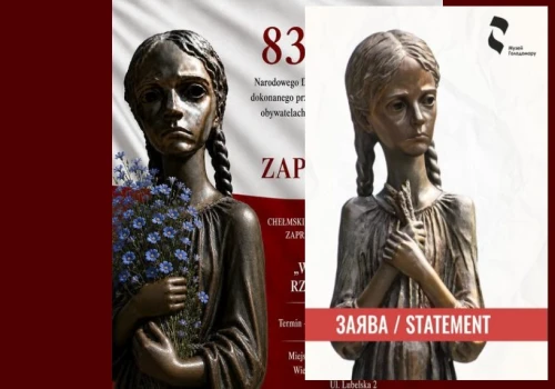 Kontrowersje wokół plakatu promującego spotkanie o Rzezi Wołyńskiej. Posłanka odpowiada na zarzuty