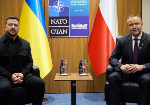 Nawrocki po rozmowie z Zełenskim: Polska i Ukraina patrzą w tym samym kierunku