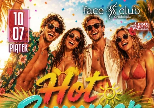 Face Club Grudziądz zaprasza na HOT SUMMER FRIDAY z klubowymi hitami