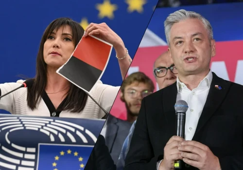 Zajączkowska-Hernik uderza w Biedronia. 