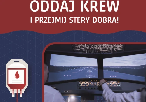 Oddaj krew. Pomagaj. Przejmij stery dobra.