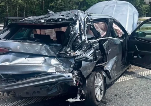 Czarna seria na mysłowickich drogach. Kolejna kolizja, tym razem na autostradzie A4