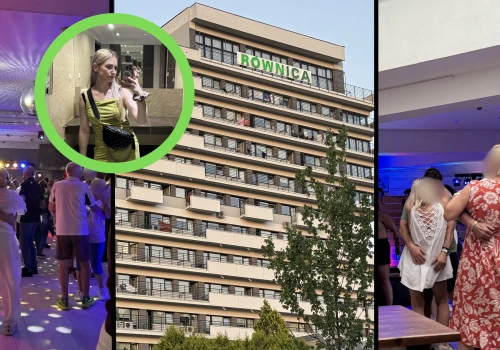 Poszłam na dancing w sanatorium. 