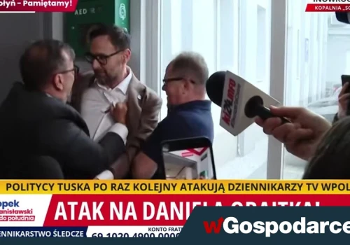 Atak na Daniela Obajtka w kopalni Solino na oczach kamer!