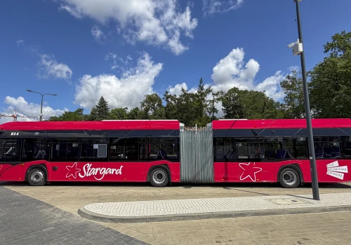 Mieszkańcy Stargardu zachwyceni nowymi elektrycznymi autobusami
