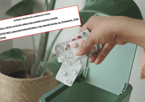 GIF wstrzymuje obrót sześcioma seriami popularnego leku na biegunkę. Podano powód