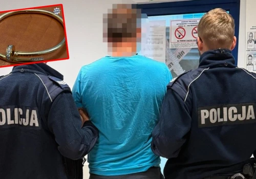 Zuchwała kradzież na lotnisku w Pyrzowicach. Ukradł bransoletkę wartą 100 000 złotych
