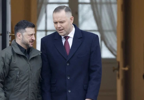 Zełenski wrócił do rozmowy z Nawrockim. 