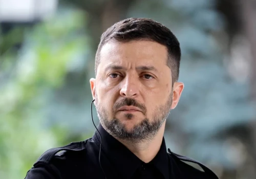 Zełenski wraca do spotkania z Nawrockim. 