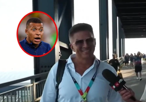 Nazwał Kyliana Mbappe 
