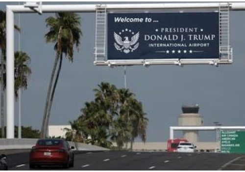 Nazwali lotnisko im. Donalda Trumpa. Jest komentarz prezydenta