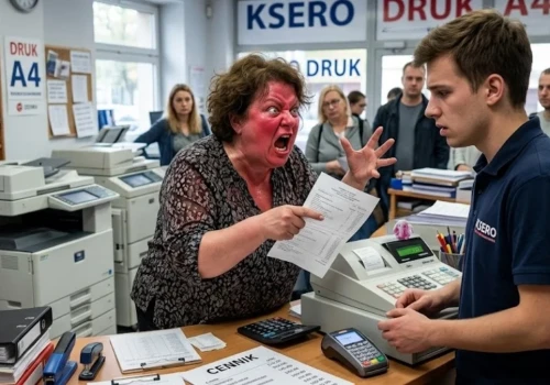 Codziennie kłócą się ze mną o cenę drukowania. Otwieram oczy oburzonym