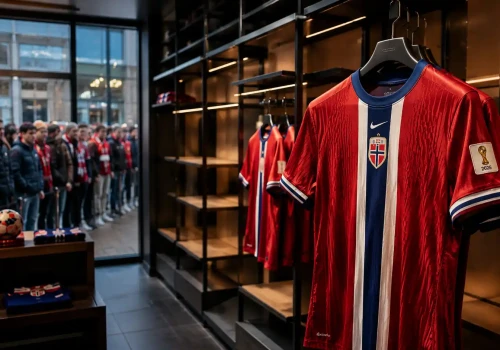 Koszulki Norwegii zniknęły ze sklepów. Haaland zamienił mundialową gorączkę w maszynkę do pieniędzy