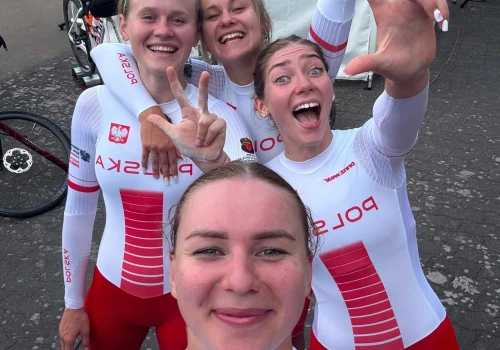 Kolarstwo torowe: mamy pierwszy medal na mistrzostwach Europy juniorów i U23! Nasze panie zdobyła brąz w wyscigu drużynowym!