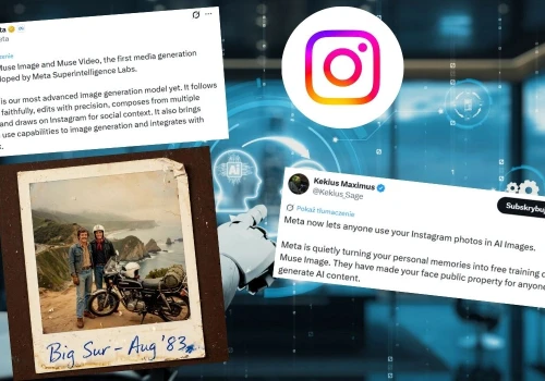 Meta pozwoliła sobie zaciągnąć publiczne zdjęcia użytkowników Instagrama do trenowania AI