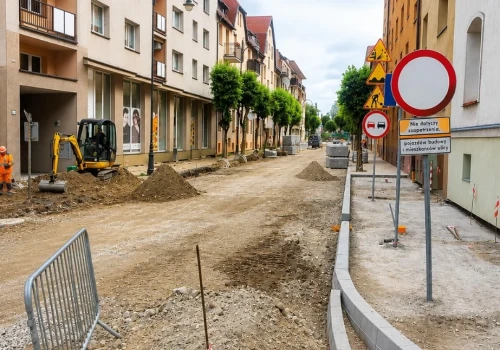 Przebudowa ulicy Drzymały wkracza w decydującą fazę