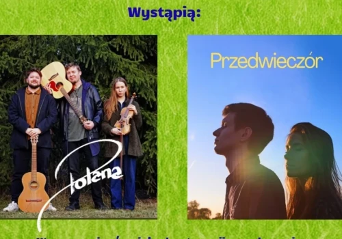 Poezja w amfiteatrze w Węgrowie. Koncerty zespołów Polana i Przedwieczór