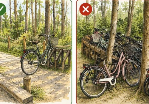 Słowiński Park Narodowy. Łeba. Ruch rowerowy na trasie Wyrzutnia Rakiet – Wydma Łącka przywrócony