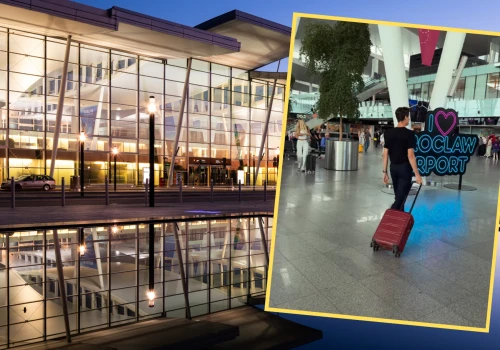 Nagranie z lotniska we Wrocławiu podbija sieć. Setki tysięcy wyświetleń. Pokazali ważny problem