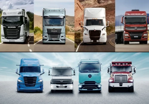 Dwa ciężarowe koncerny zrównały się sprzedażą – Traton łeb w łeb z Daimler Truck